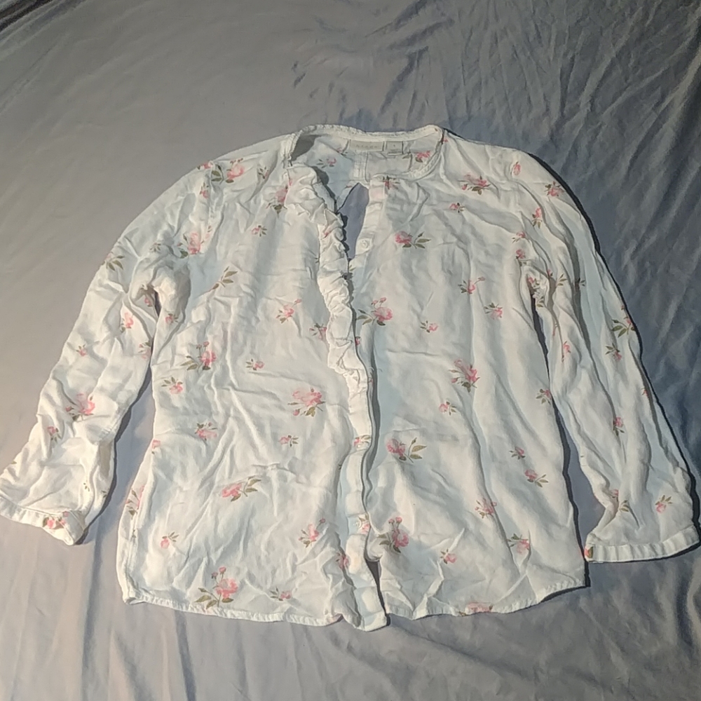 Nordstrom "Hinge" Brand Women's Blouse w/ Keyhole